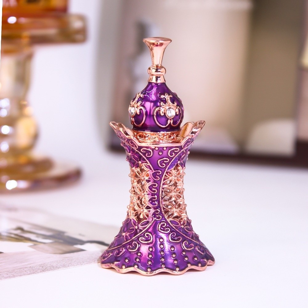 Luxury Skincare In Dubai - ขวดน้ำมันหอมระเหยขนาด 3 มล. สไตล์ดูไบ สไตล์อาหรับ ขวดพกพาสุดหรู