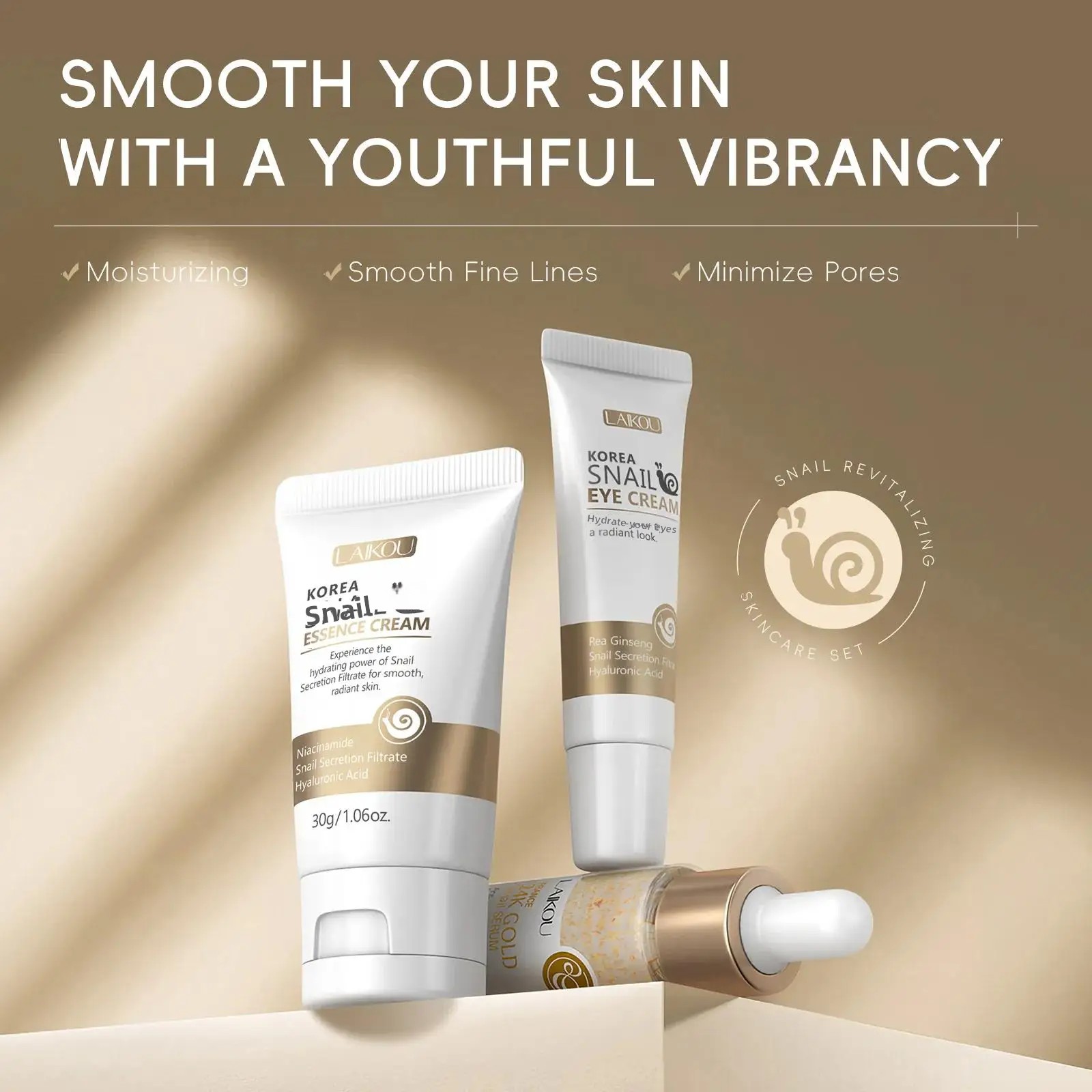 เซรั่มบำรุงผิวหน้าและรอบดวงตาส - Luxury Skincare Essence บทวิจารณ์และราคา