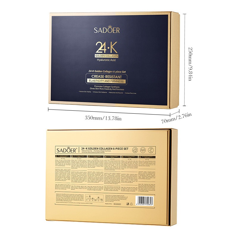 ชุดผลิตภัณฑ์บำรุงผิวหน้า 24K โ - Luxury Skincare Set บทวิจารณ์และราคา